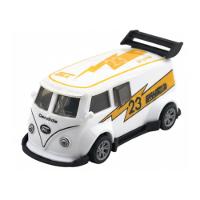 Mini Carrinho Pull Back Garagem S.A. Turbo Aventura - Branco 23 - 1