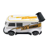 Mini Carrinho Pull Back Garagem S.A. Turbo Aventura - Branco 23 - 5