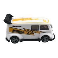 Mini Carrinho Pull Back Garagem S.A. Turbo Aventura - Branco 23 - 6