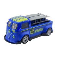 Mini Carrinho Pull Back Garagem S.A. Turbo Aventura - Azul - 1
