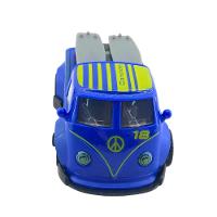 Mini Carrinho Pull Back Garagem S.A. Turbo Aventura - Azul