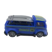 Mini Carrinho Pull Back Garagem S.A. Turbo Aventura - Azul - 5