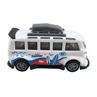 Mini Carrinho Pull Back Garagem S.A. Turbo Aventura - Branco Hello Summer - 5