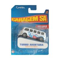 Mini Carrinho Pull Back Garagem S.A. Turbo Aventura - Branco Summer - 3