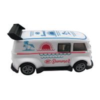 Mini Carrinho Pull Back Garagem S.A. Turbo Aventura - Branco Summer - 5