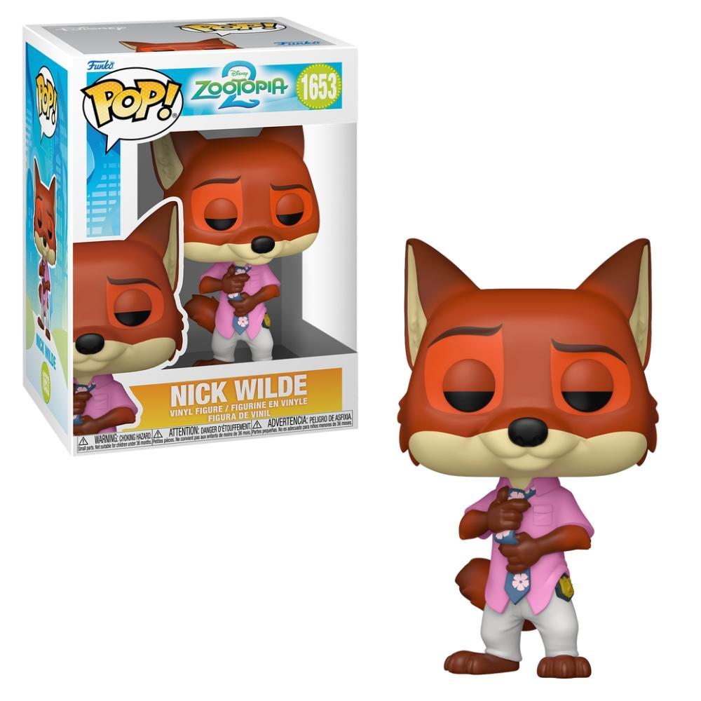 Boneco Funko Pop! Disney Zootopia 2 - Nick Wilde - 1