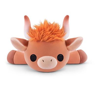 Pelúcia Hug-A-Lumps Pequena 0,75kg - Vaca Marrom Holly