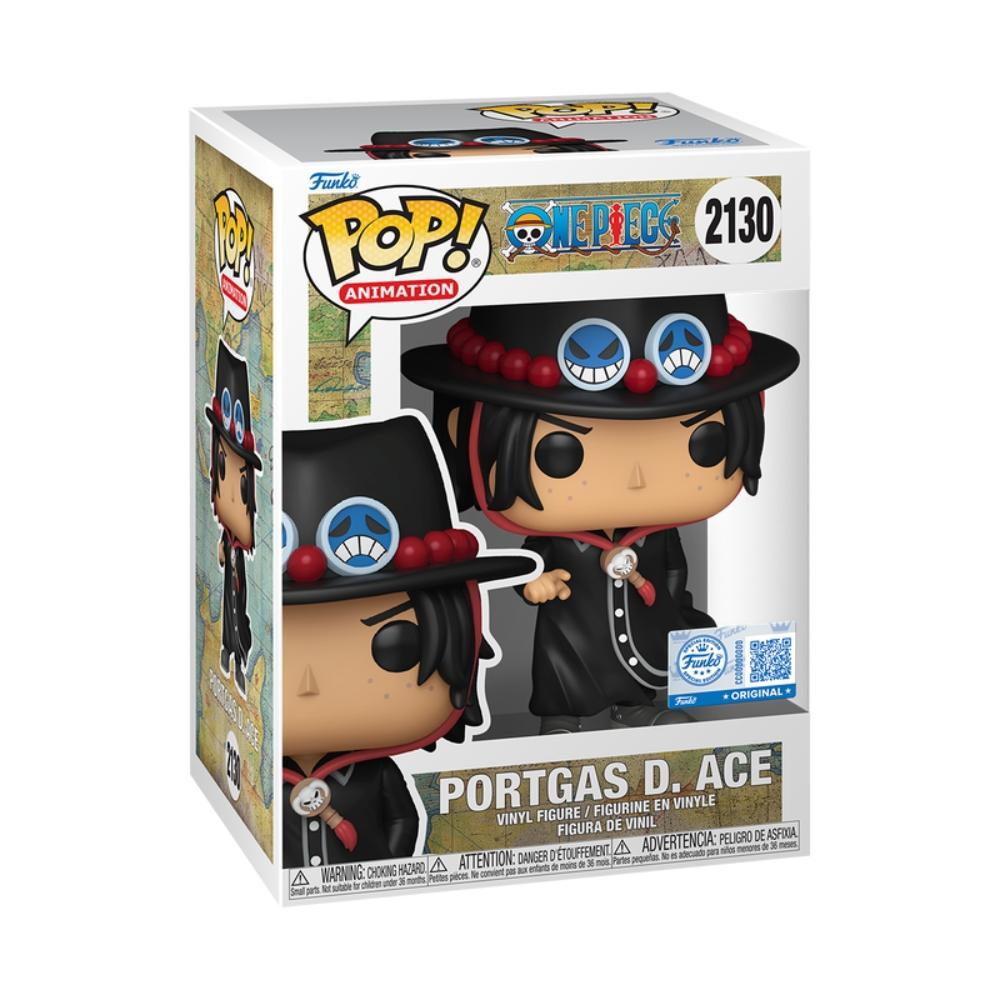 Boneco Funko Pop Exclusivo One Piece Portgas D Ace de Casaco - 2