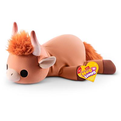 Pelúcia Hug-A-Lumps Média 1,5kg - Vaca Marrom Holly