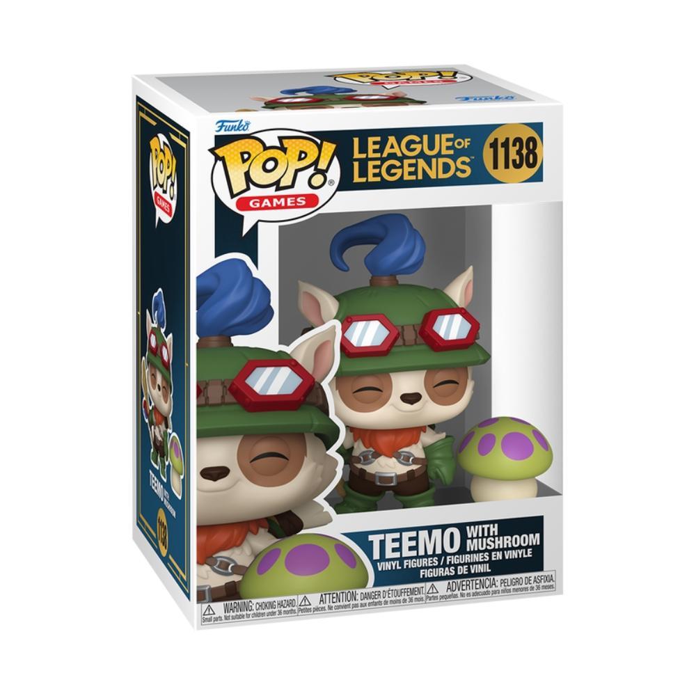 Boneco Funko Pop! League of Legends Teemo com Cogumelo - 2