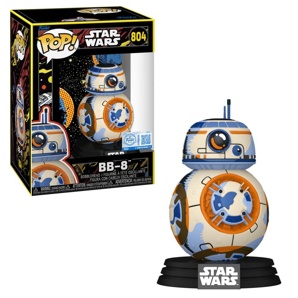 Boneco Funko Pop! Exclusivo Star Wars - BB-8 (Retro) - 1