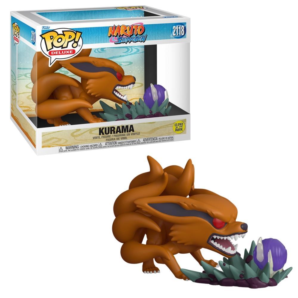 Boneco Funko Pop! Deluxe Naruto Shippuden - Kurama (Glow) - 1