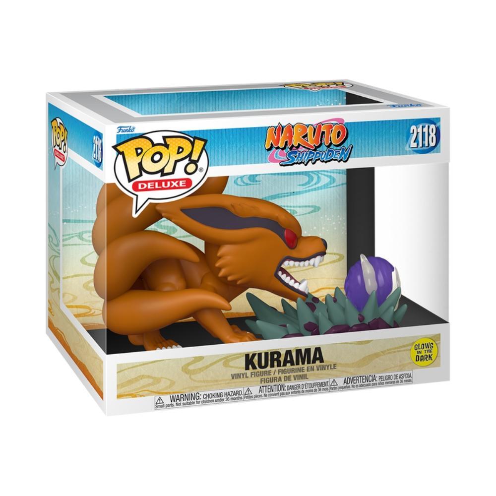 Boneco Funko Pop! Deluxe Naruto Shippuden - Kurama (Glow) - 2