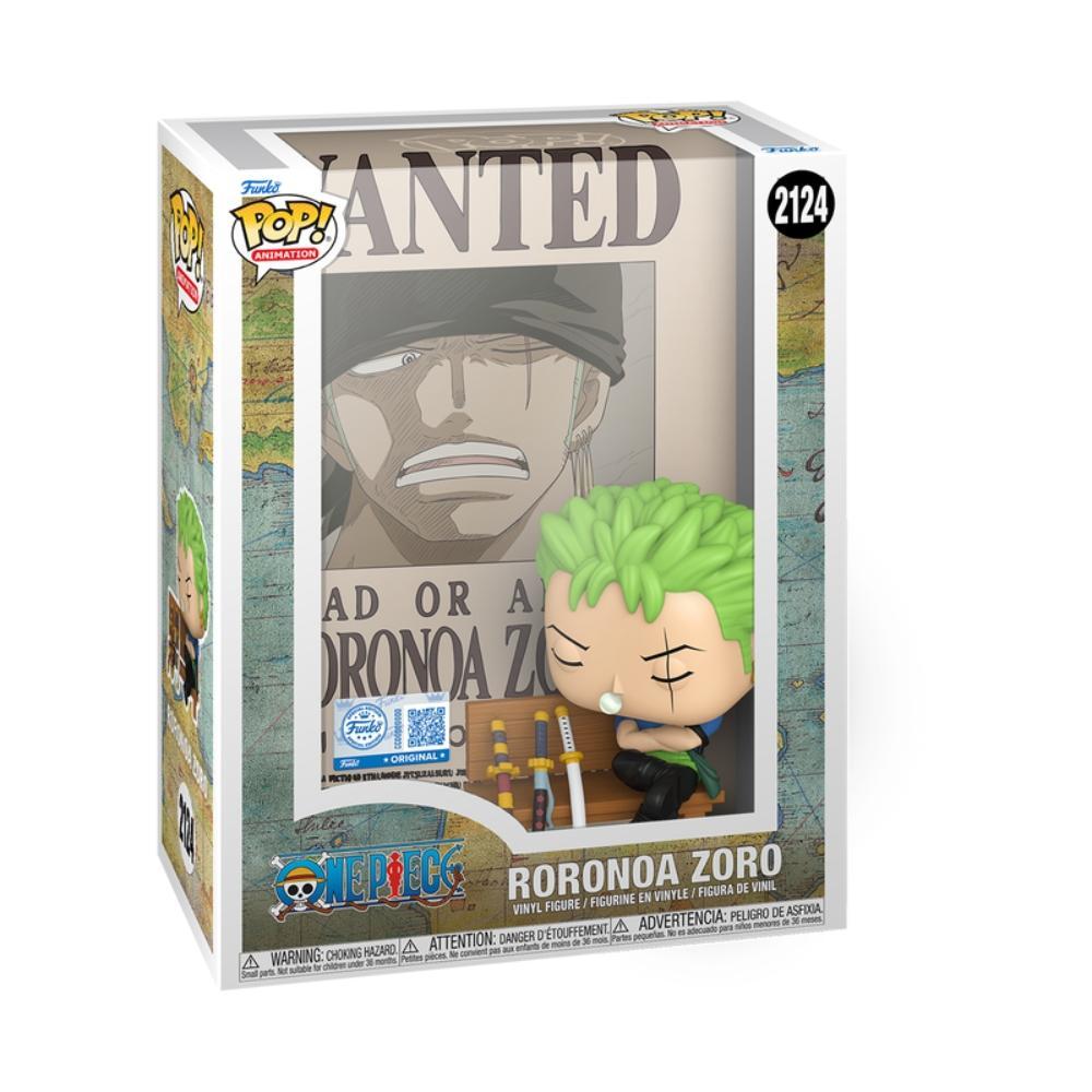 Boneco Funko Pop! Poster Exclusivo One Piece - Zoro - 2