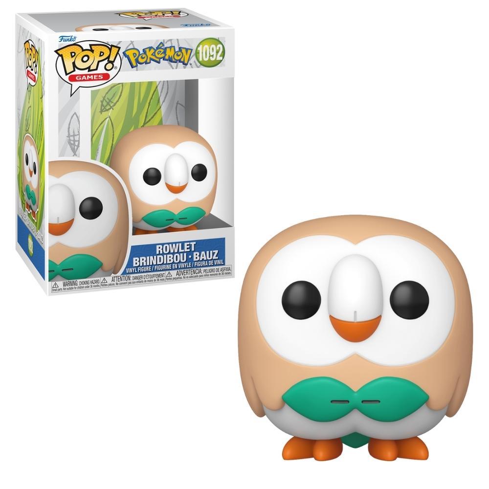 Boneco Funko Pop! Pokémon - Rowlet - 1