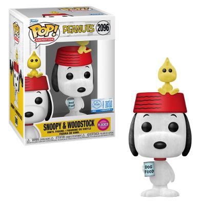 Boneco Funko Pop! Exc Snoopy - Snoopy & Woodstock (Flocked)