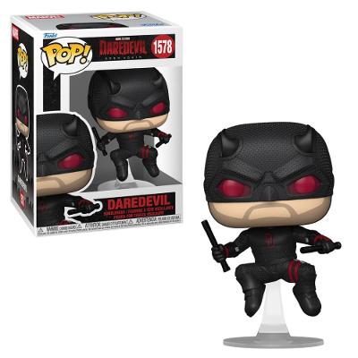 Boneco Funko Pop! Marvel Demolidor Renascido Traje Preto