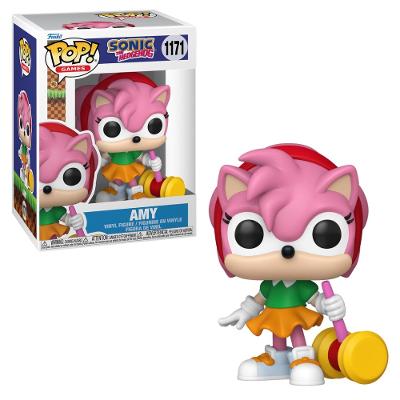 Boneco Funko Pop! Sonic The Hedgehog -  Amy Rose Com Chase