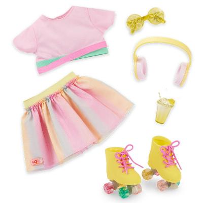 Conjunto de Roupa com Patins Our Generation