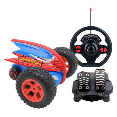 Carrinho de Controle Remoto 7 Funções Stunt Car Homem-Aranha