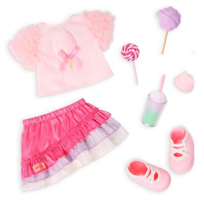 Conjunto de Roupa com Doces Our Generation