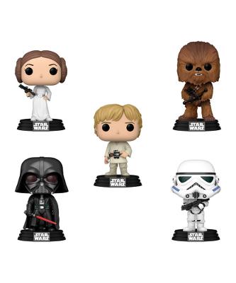 Kit 5 Bonecos Funko Pop! Star Wars