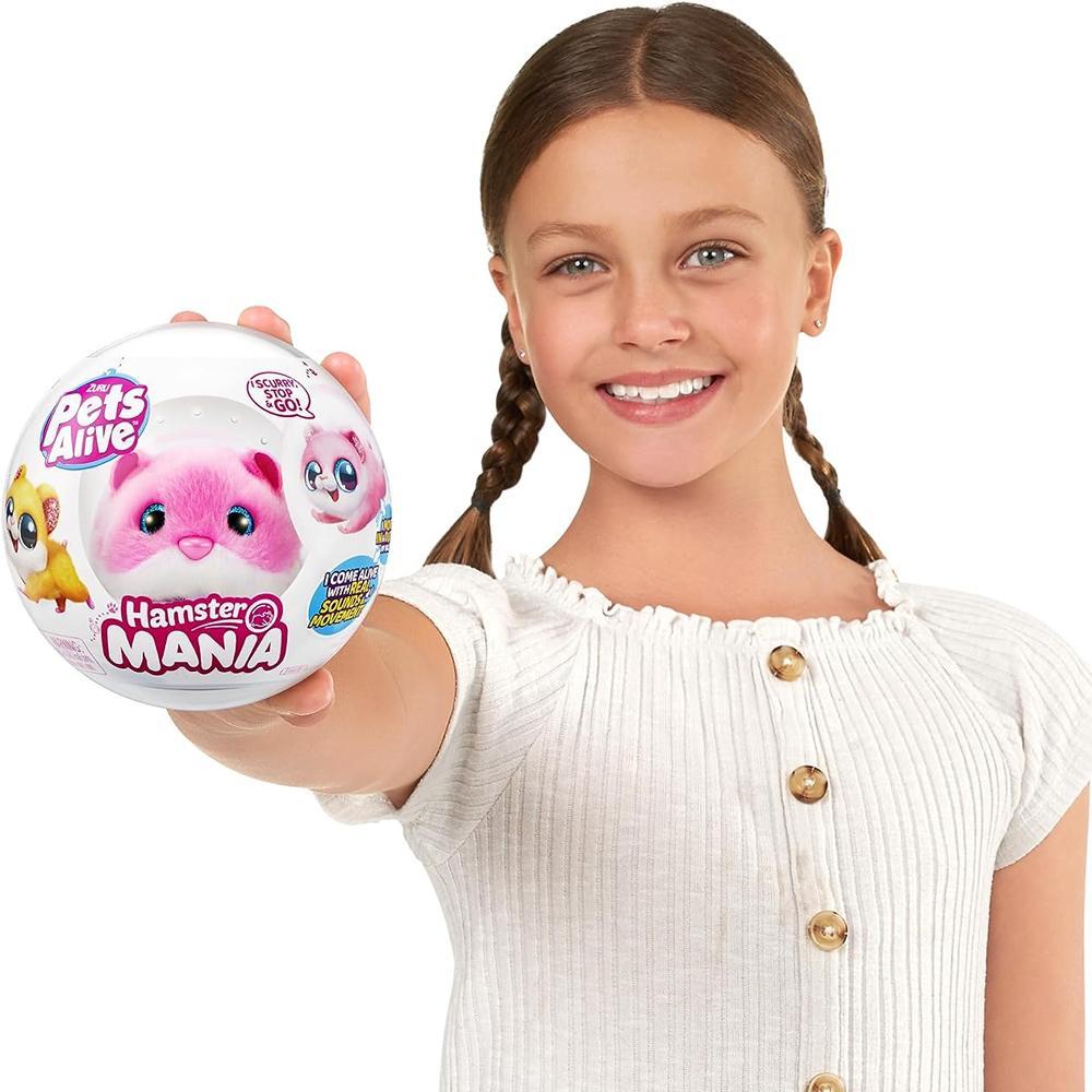 Hamster Mania - Pelúcia Pets Alive - Azul - 4