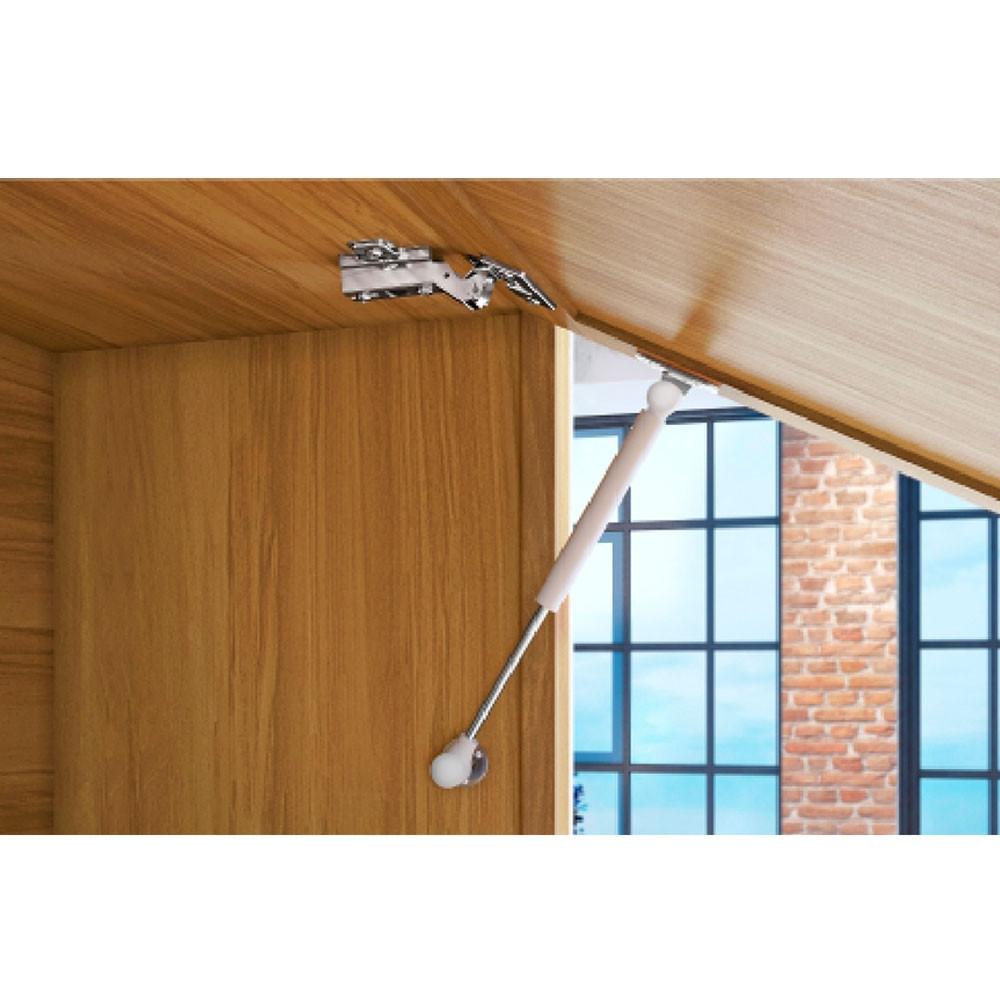 Armário Aéreo 1 Porta Bascula Adega Ripado Baronesa 120cm Mdf - 2