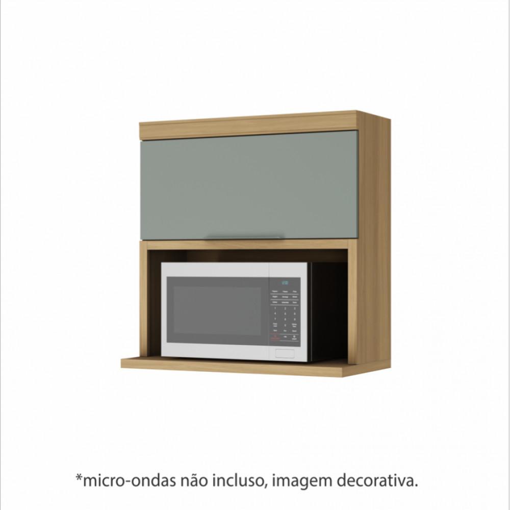 Armario Aereo Micro 1 Porta Basculante Nesher Marquesa 80 Cm 100 Mdf - 1