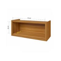 Armário Geladeira 1 Porta Basculante Nesher Imperatriz 80cm Mdf - 2