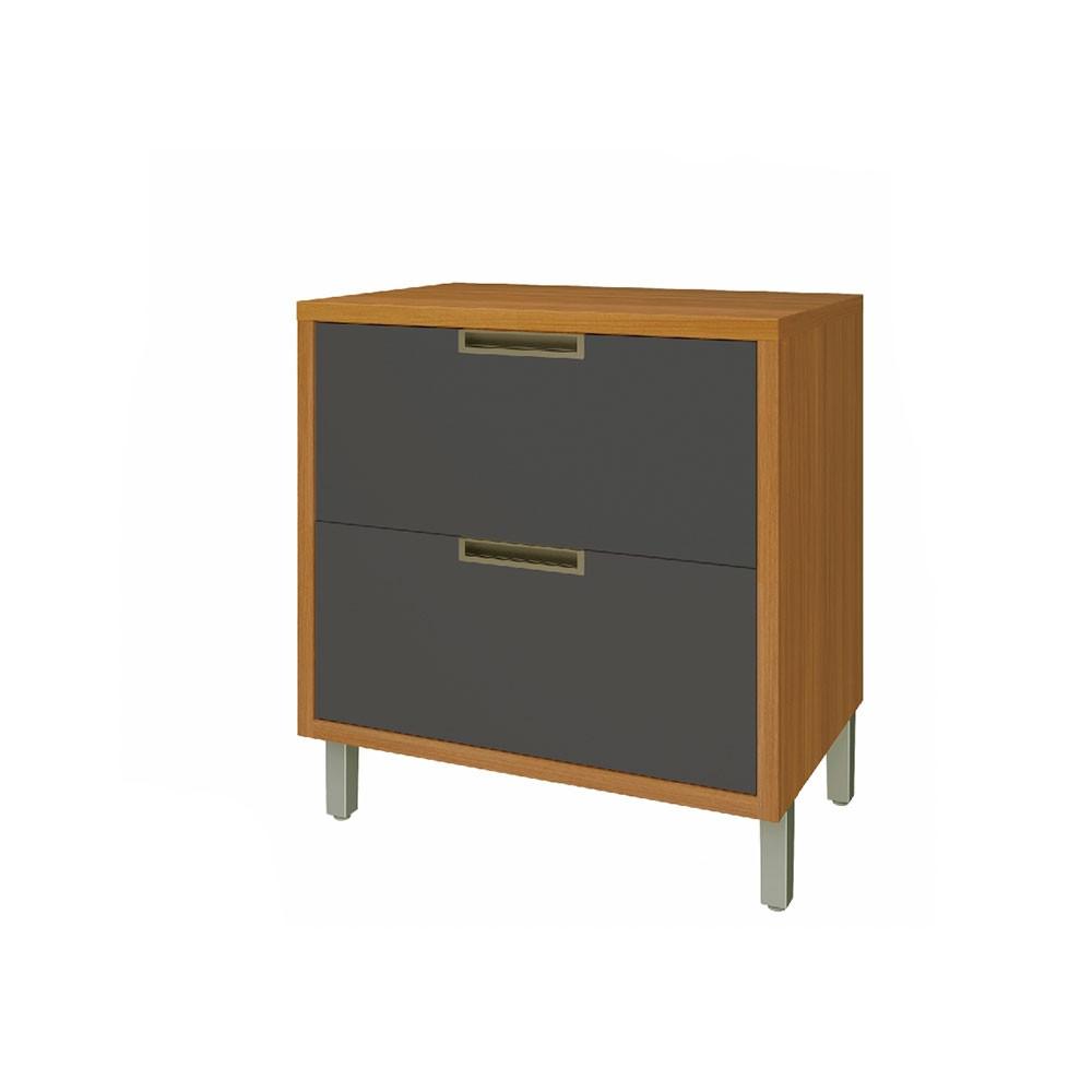 Balcão 1 Porta 1 Gaveta Nesher Imperatriz 80cm Mdf - 1