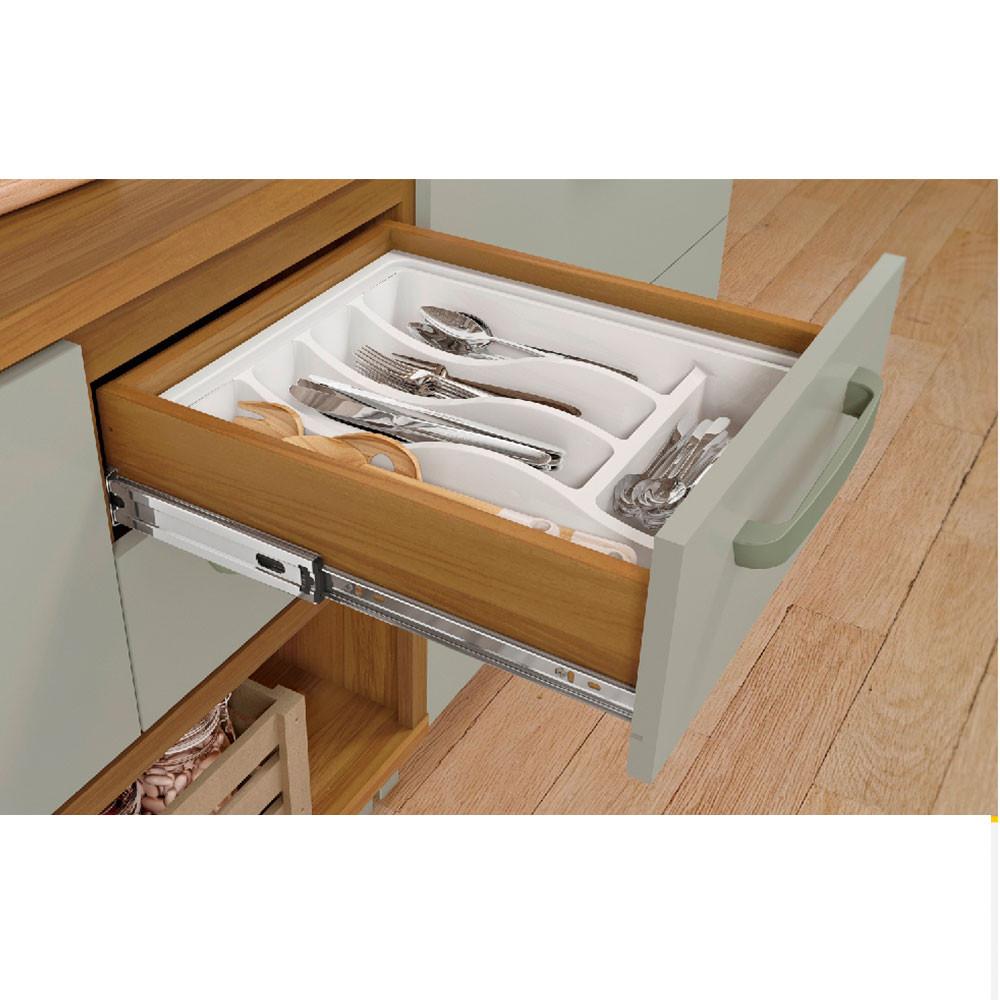 Balcão 1 Porta 2 Gavetas Nesher Princesa 120cm Mdf - 4