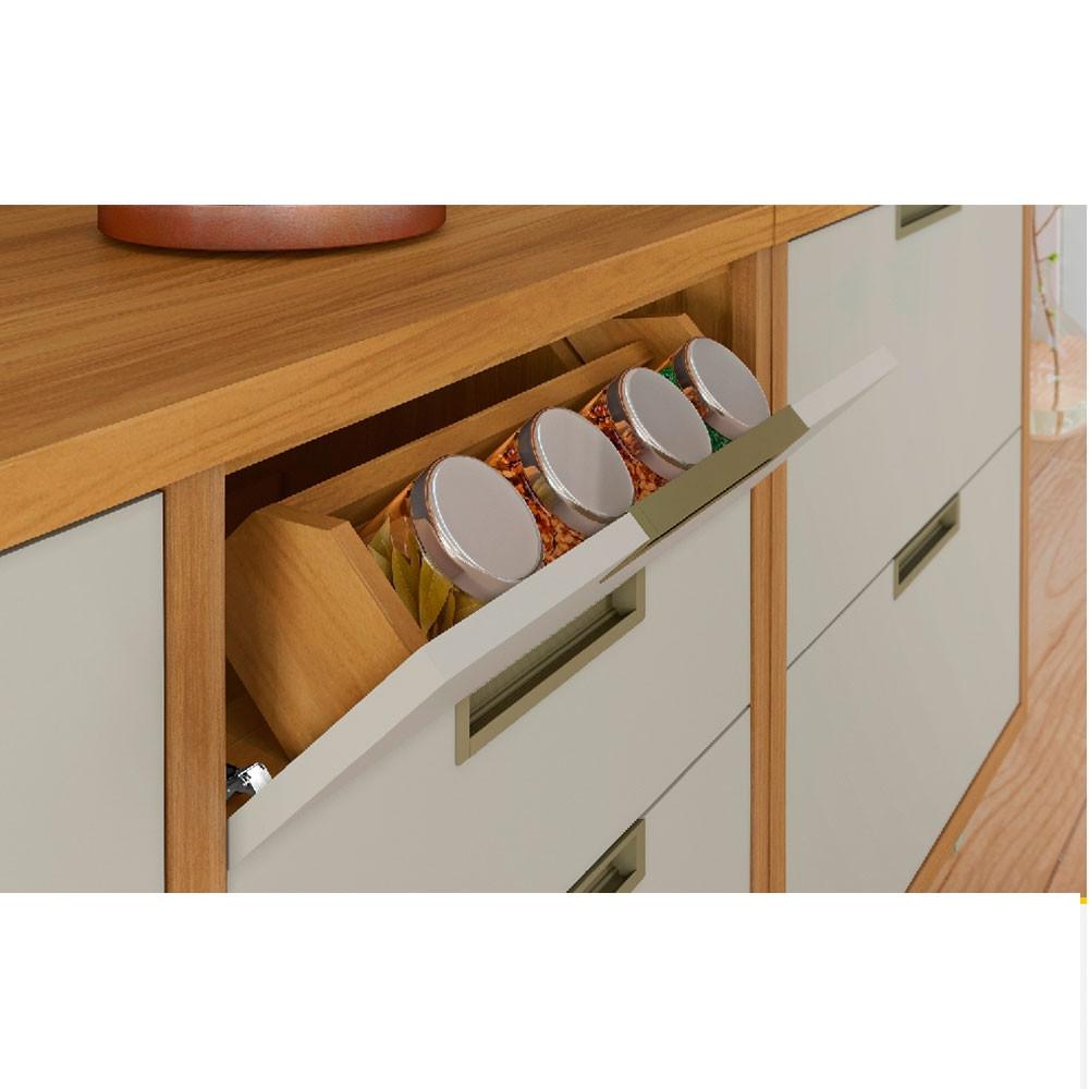 Balcão 1 Porta 4 Gavetas Nesher Imperatriz 120cm Mdf - 3