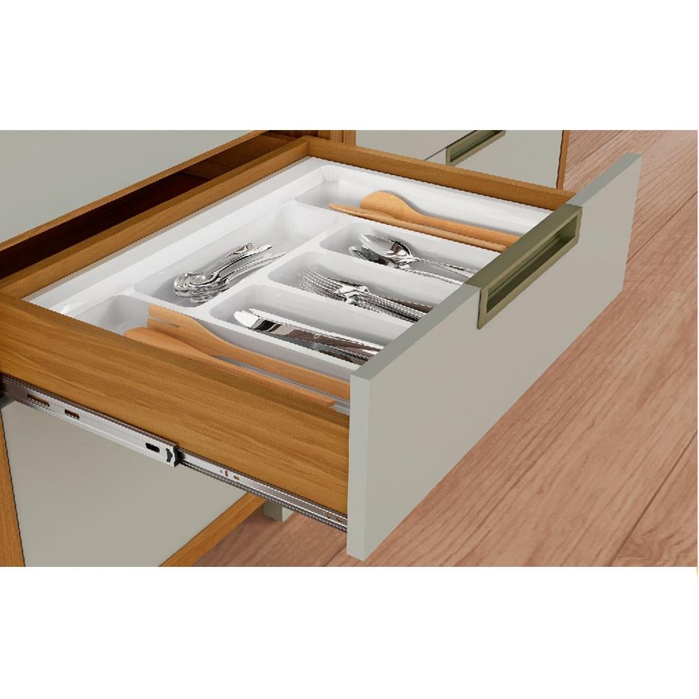 Balcão 1 Porta 4 Gavetas Nesher Imperatriz 120cm Mdf - 4