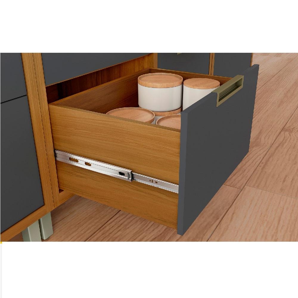 Balcão 1 Porta 4 Gavetas Nesher Imperatriz 120cm Mdf - 2