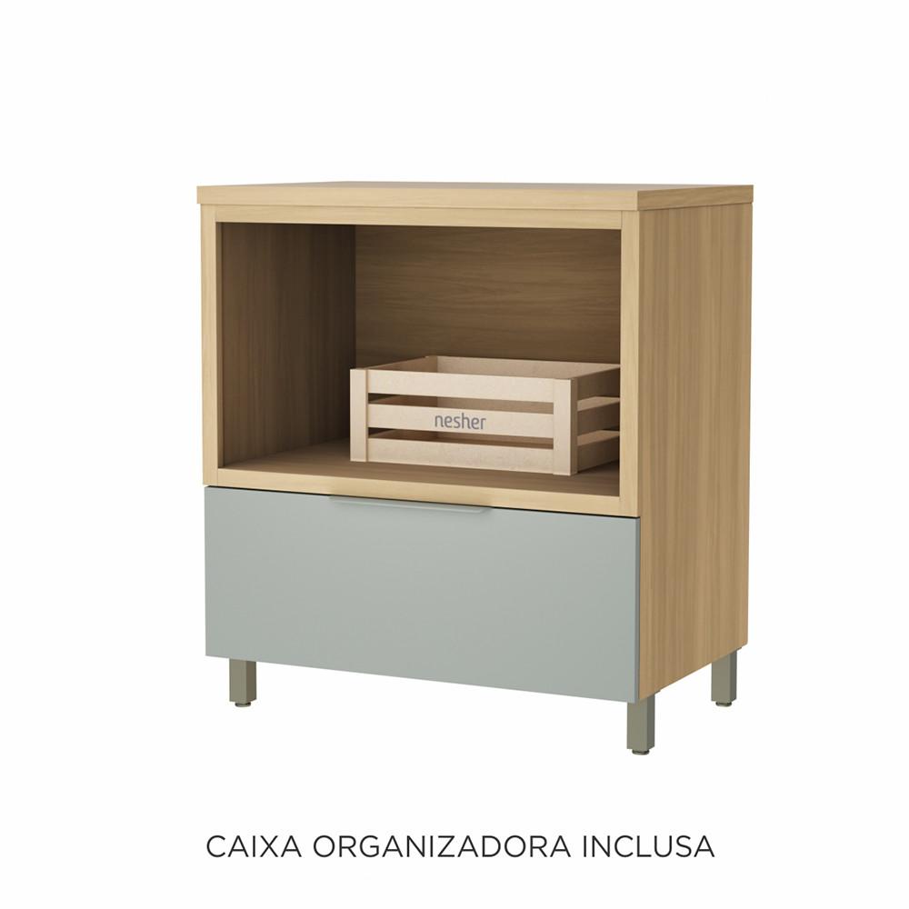 Balcão Forno 1 Gavetas Marquesa 80cm 100 MDF - 2