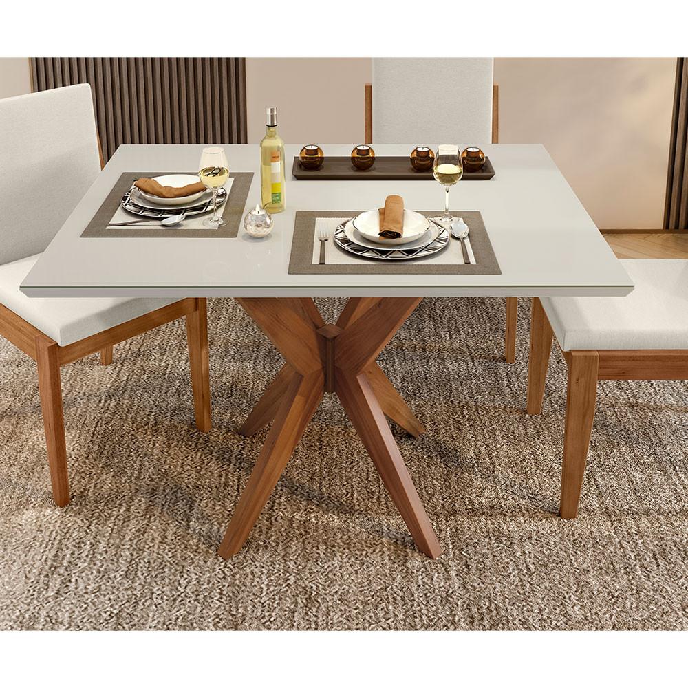 Conjunto Mesa Donna Com 4 Cadeiras Lady Nesher - 7