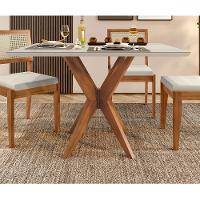 Conjunto Mesa Donna Com 4 Cadeiras Rainha Nesher - 7