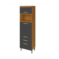 Paneleiro 2 Portas 3 Gavetas Nesher Princesa 64cm Mdf - 1