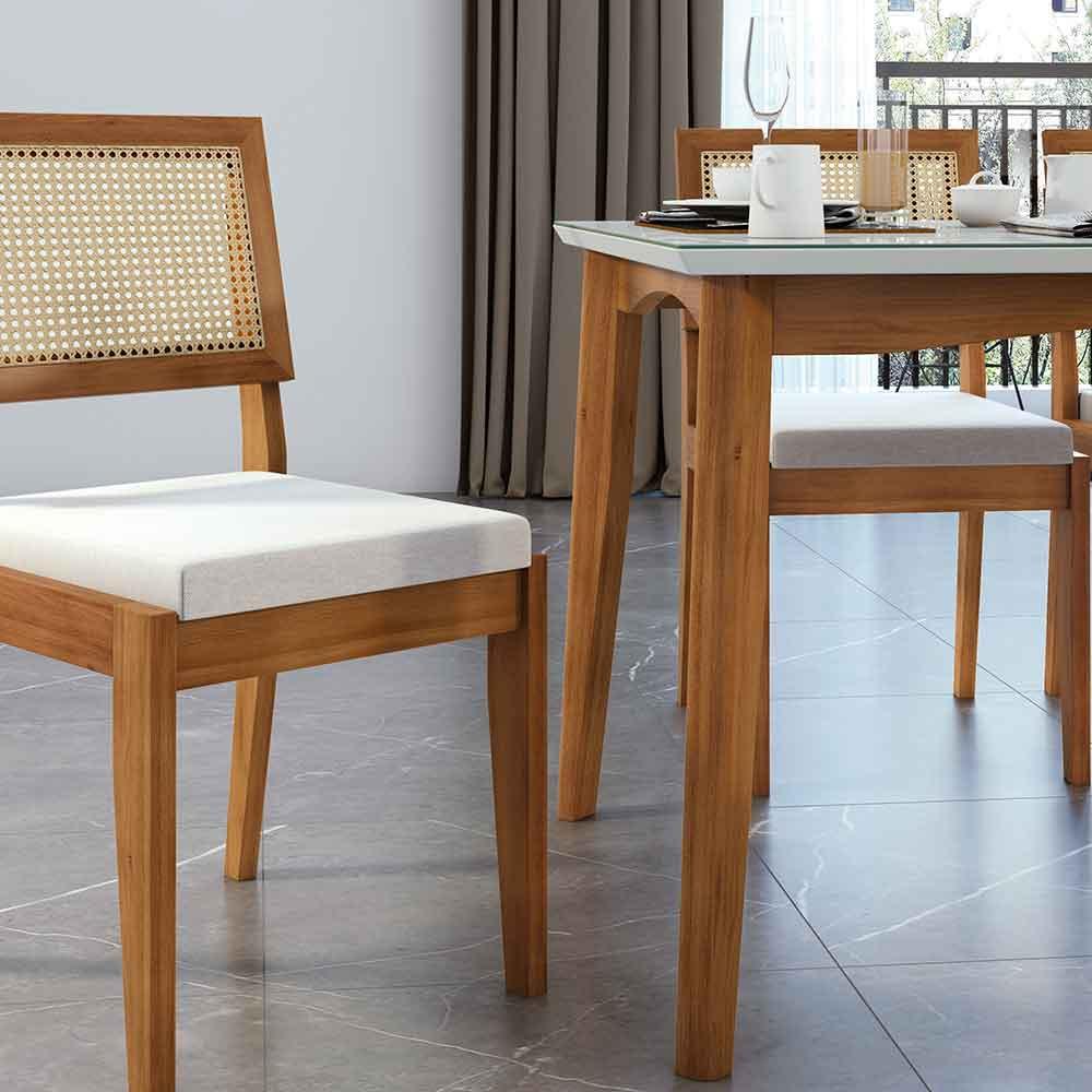 Mesa Nesher Monalisa 160x90 cm Madeira Maciça - 2