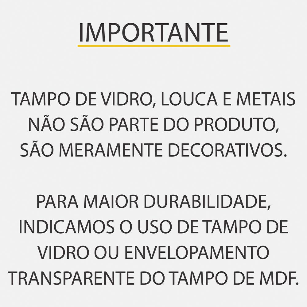 Gabinete de Banheiro 70cm com Caixa Organizadora Rainha 70cm MDF Nesher - 9