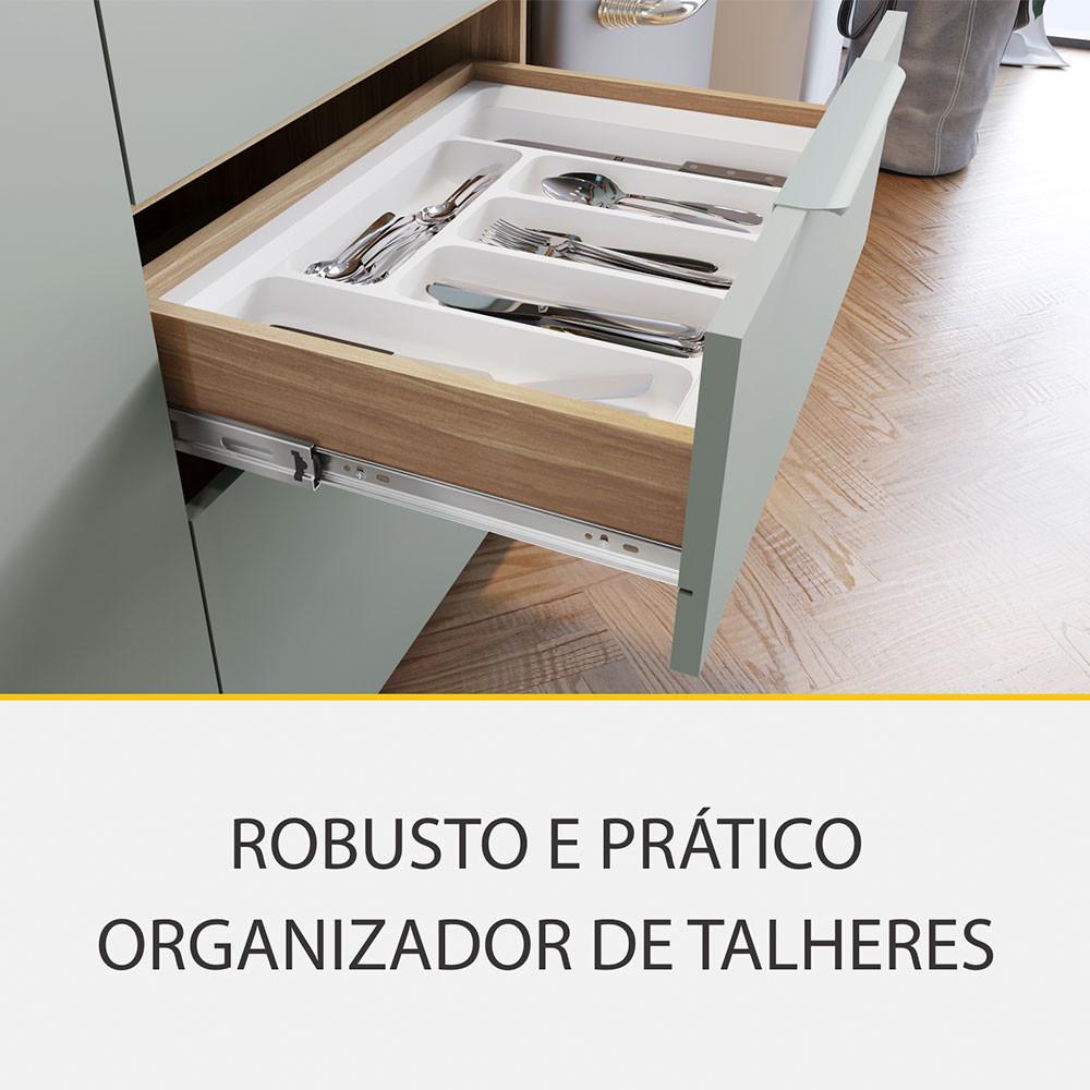 Cozinha 5 Peças Marquesa 6 Portas 6 Gavetas 100 MDF Nesher - 8