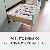 Cozinha 5 Peças Marquesa 6 Portas 6 Gavetas 100 MDF Nesher - 8