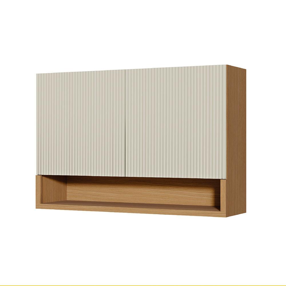 Armário Aéreo Simone Mendes 120cm 2 Portas Nesher - 1