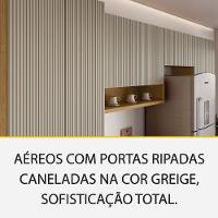 Cozinha Simone Mendes 350cm 6 Peças 13 Portas 7 Gavetas Nesher - 5