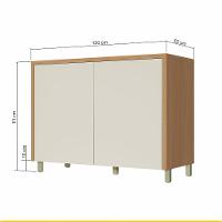 Balcao Condessa 2 Portas 120cm 100 MDF CRV-CRG Nesher - 2