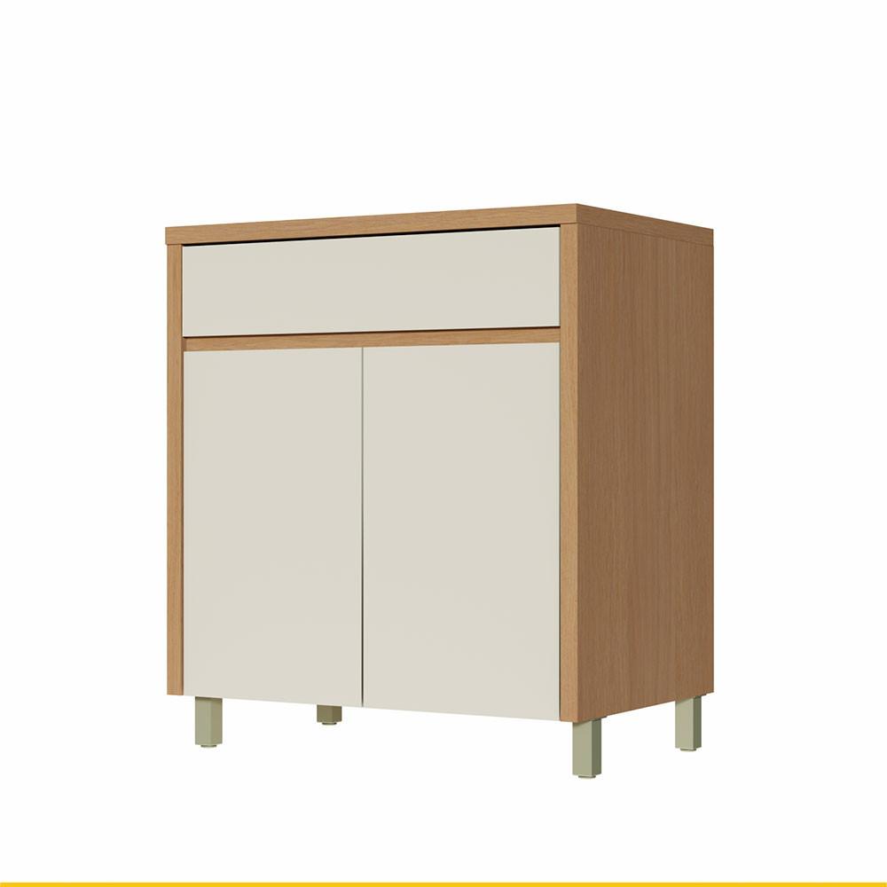 Balcao Condessa 2 Portas 1 Gaveta 80cm 100 MDF CRV-CRG Nesher - 1