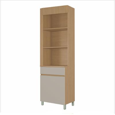 Paneleiro Torre Angular 1 Porta 1 Gaveta Realeza Premium 65cm MDF Nesher