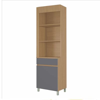 Paneleiro Torre Angular 1 Porta 1 Gaveta Realeza Premium 65cm MDF Nesher