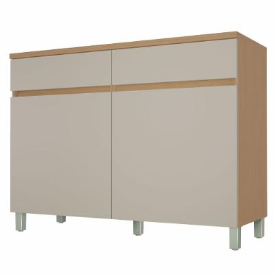 Balcão 2 portas 2 Gavetas Realeza Premium 120cm MDF